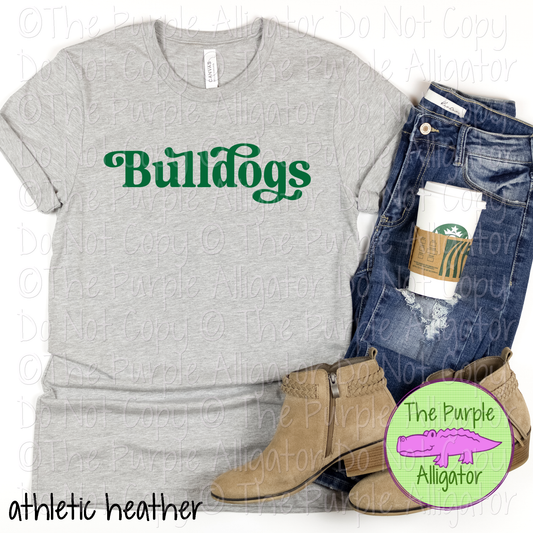 Bulldogs Sideline Momentum – The Signature Series | Retro Spirit Design - CHOOSE YOUR TEXT COLOR - 1025 (d2f TPA)