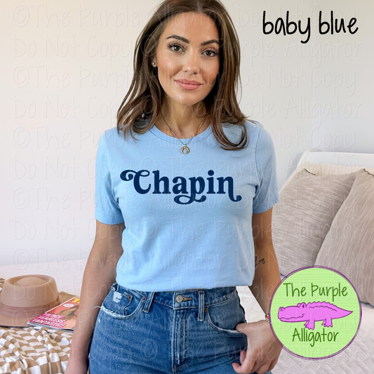 Chapin Sideline Momentum – The Signature Series | Retro Spirit Design - CHOOSE YOUR TEXT COLOR - 1025 (d2f TPA)