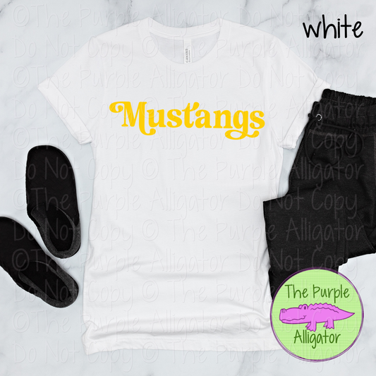 Mustangs Sideline Momentum – The Signature Series | Retro Spirit Design - CHOOSE YOUR TEXT COLOR - 1025 (d2f TPA)