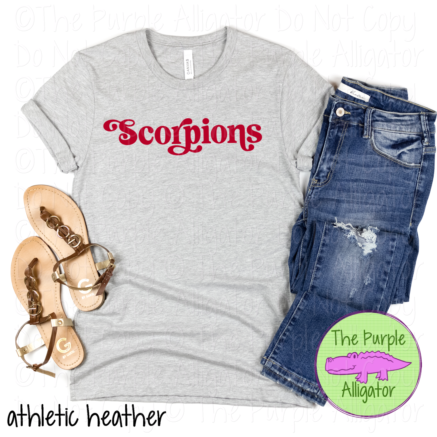 Scorpions Sideline Momentum – The Signature Series | Retro Spirit Design - CHOOSE YOUR TEXT COLOR - 1025 (d2f TPA)