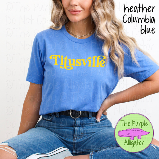 Titusville Sideline Momentum – The Signature Series | Retro Spirit Design - CHOOSE YOUR TEXT COLOR - 1025 (d2f TPA)