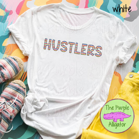 Hustlers Smartie Stripes Mascot School Spirit 1124 (d2f TPA)