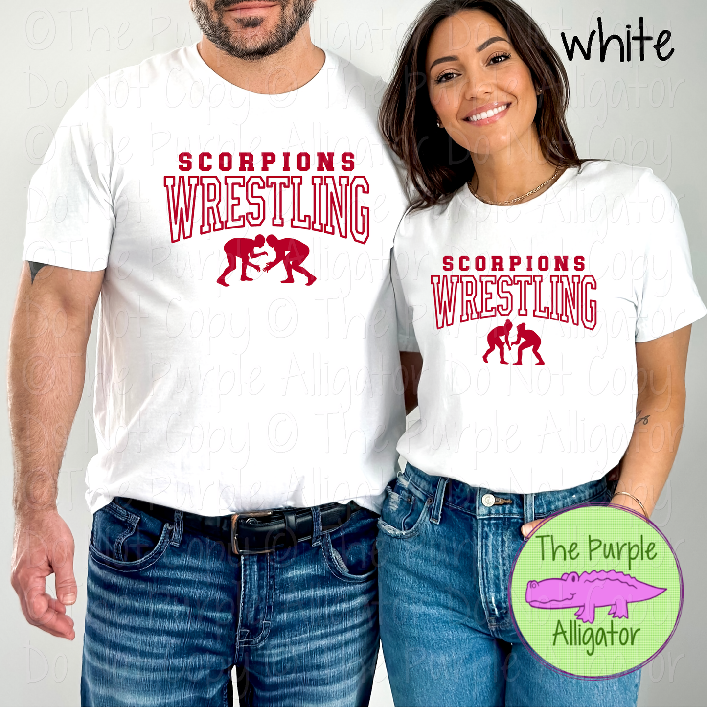 Scorpions Wrestling 7 - Custom Wrestling Team Spirit Wear Mascot Apparel 0626