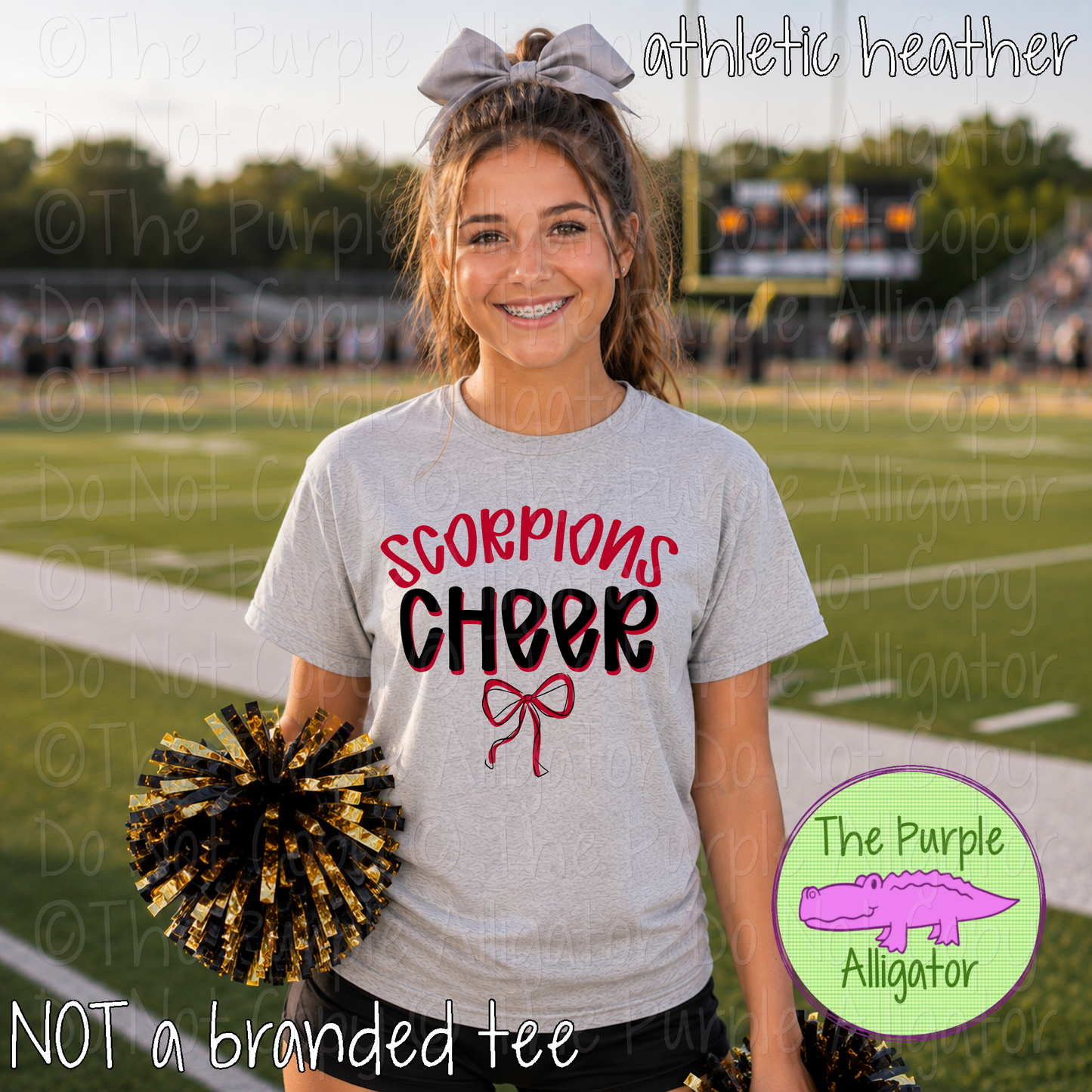Scorpions Cheer Social – Custom Spirit Wear Mascot Apparel 0826 TPA