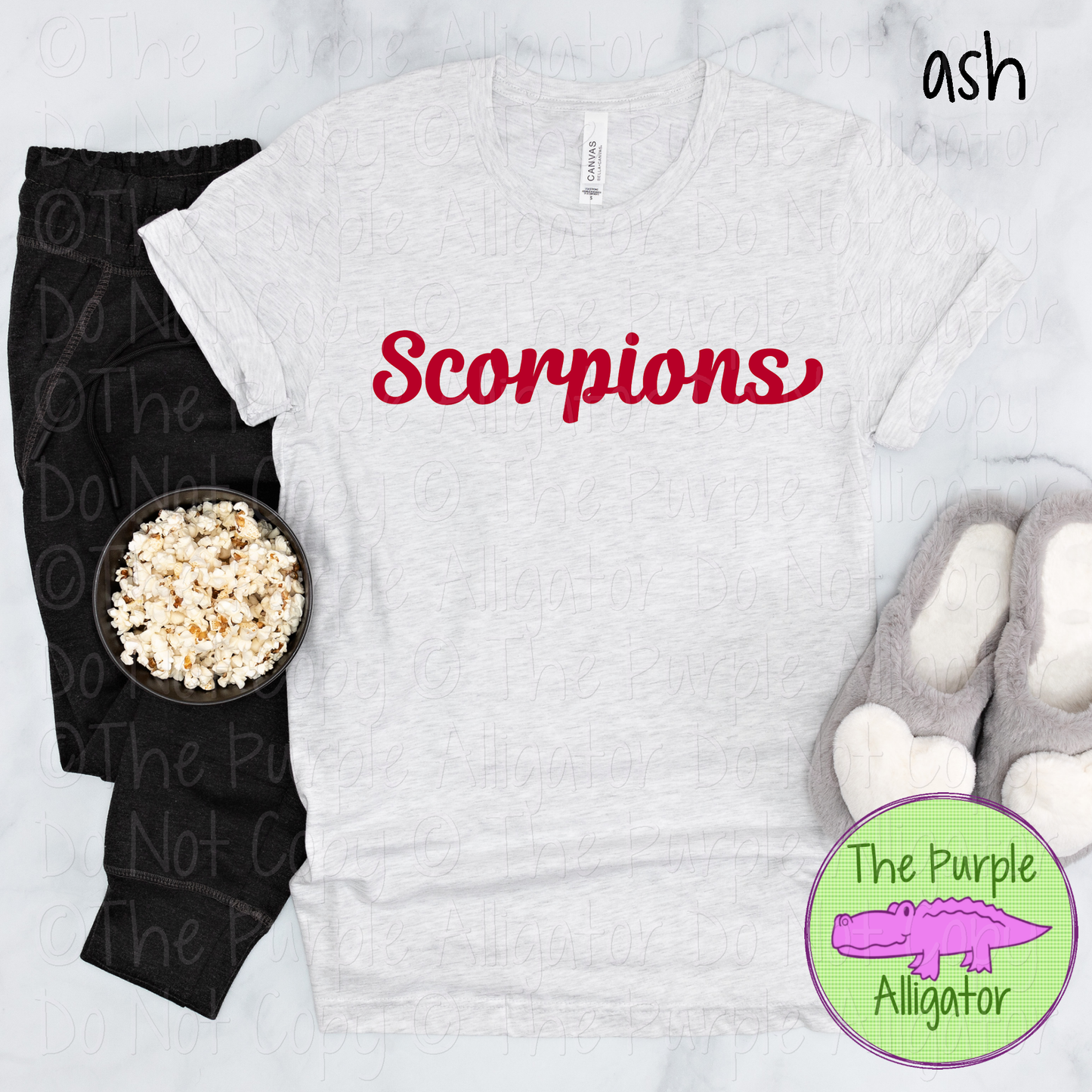 Scorpions Drive - The Signature Series | Bold Swash Script Spirit Wear 0226 TPA