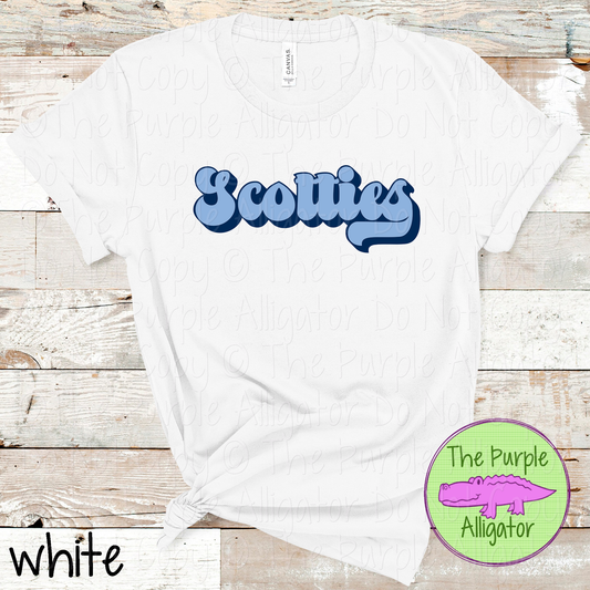 Scotties Throwback – Custom School & Mascot Spirit Wear Apparel 0826 TPA