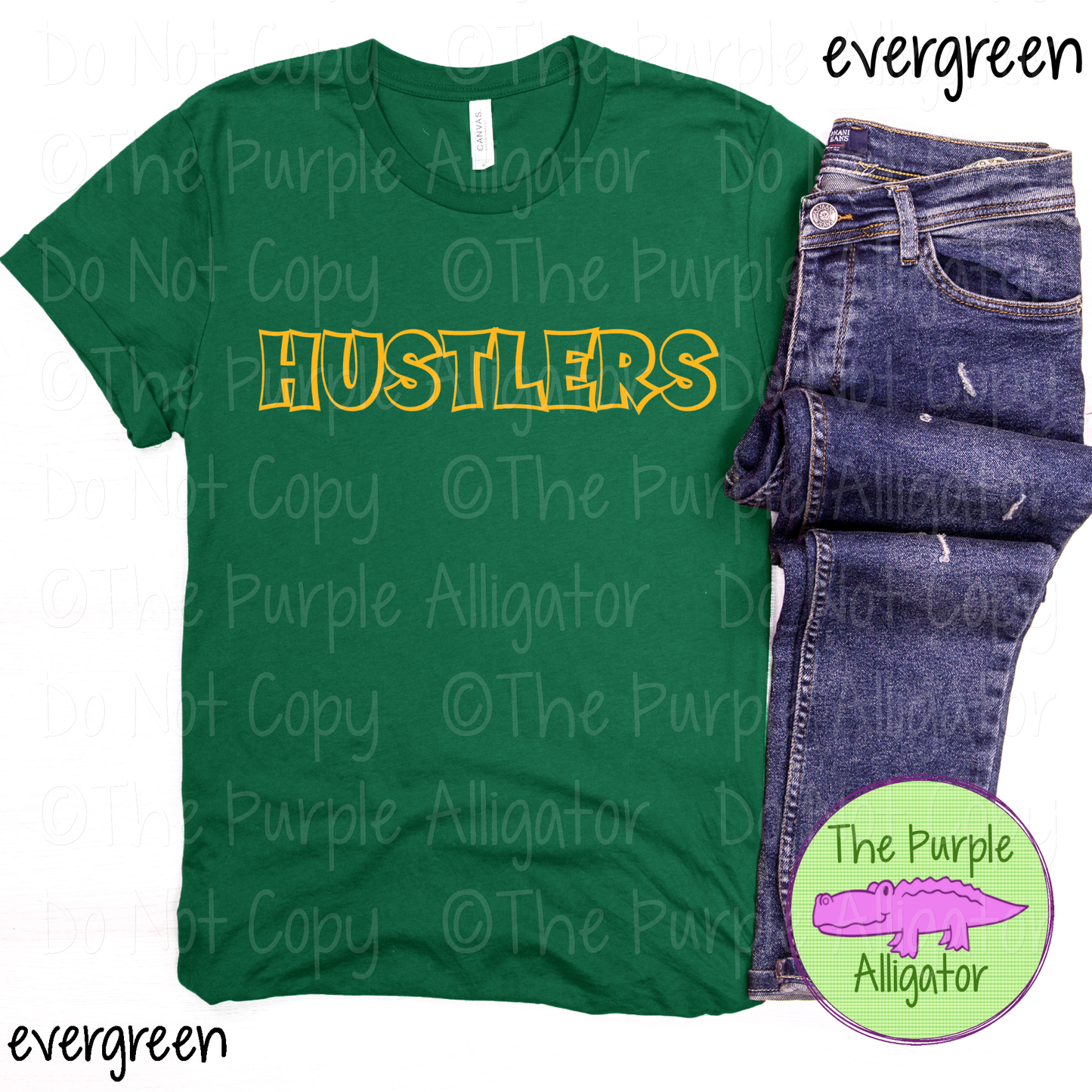 Hustlers Streetline Trace – The Outline Series | Comic Style Spirit Design - CHOOSE YOUR TEXT COLOR - 1025 (d2f TPA)