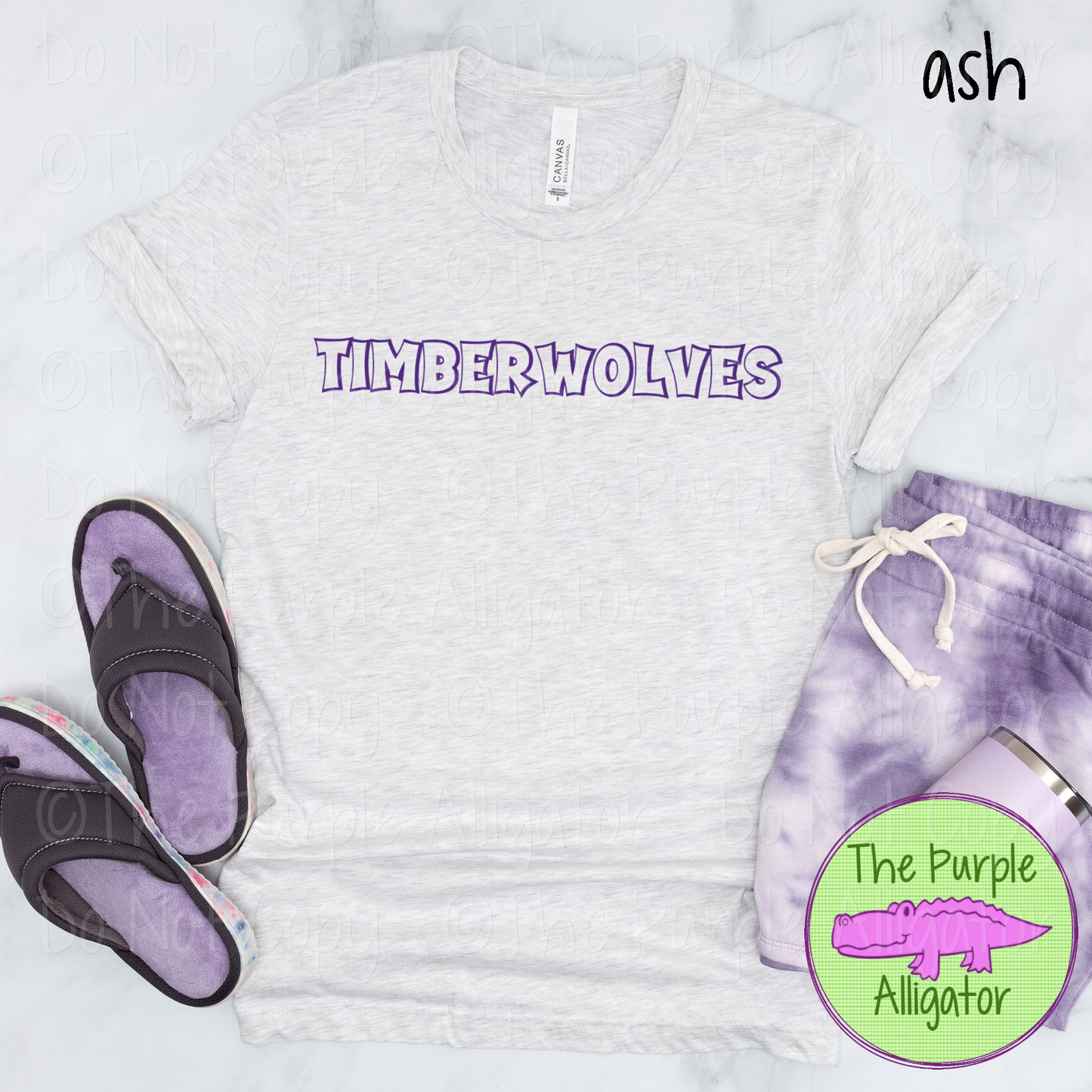 Timberwolves Streetline Trace – The Outline Series | Comic Style Spirit Design - CHOOSE YOUR TEXT COLOR - 1025 (d2f TPA)