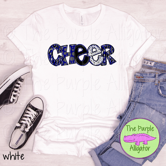 Cheer Blue & Gray Spirit Alpha School Spirit (d2f TPA)