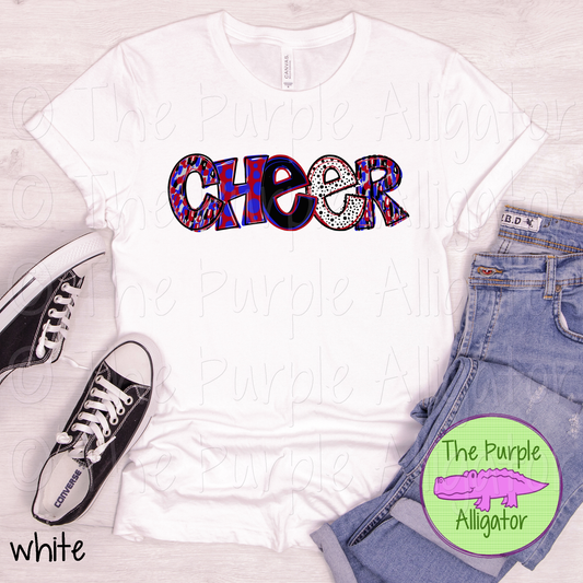 Cheer Red & Blue Spirit Alpha School Spirit (d2f TPA)