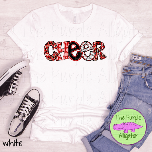 Cheer Red & Gold Spirit Alpha School Spirit (d2f TPA)