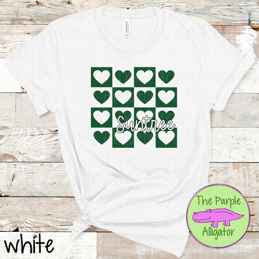 Suntree Heart Checkerboard – Custom School Spirit Wear 0924 TPA