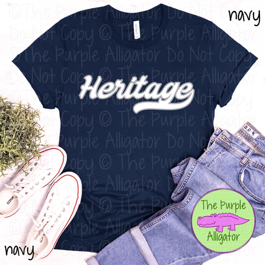 Heritage Swingline – The Signature Series | Retro Script Design - CHOOSE YOUR DESIGN COLORS - 1125 (d2f TPA)