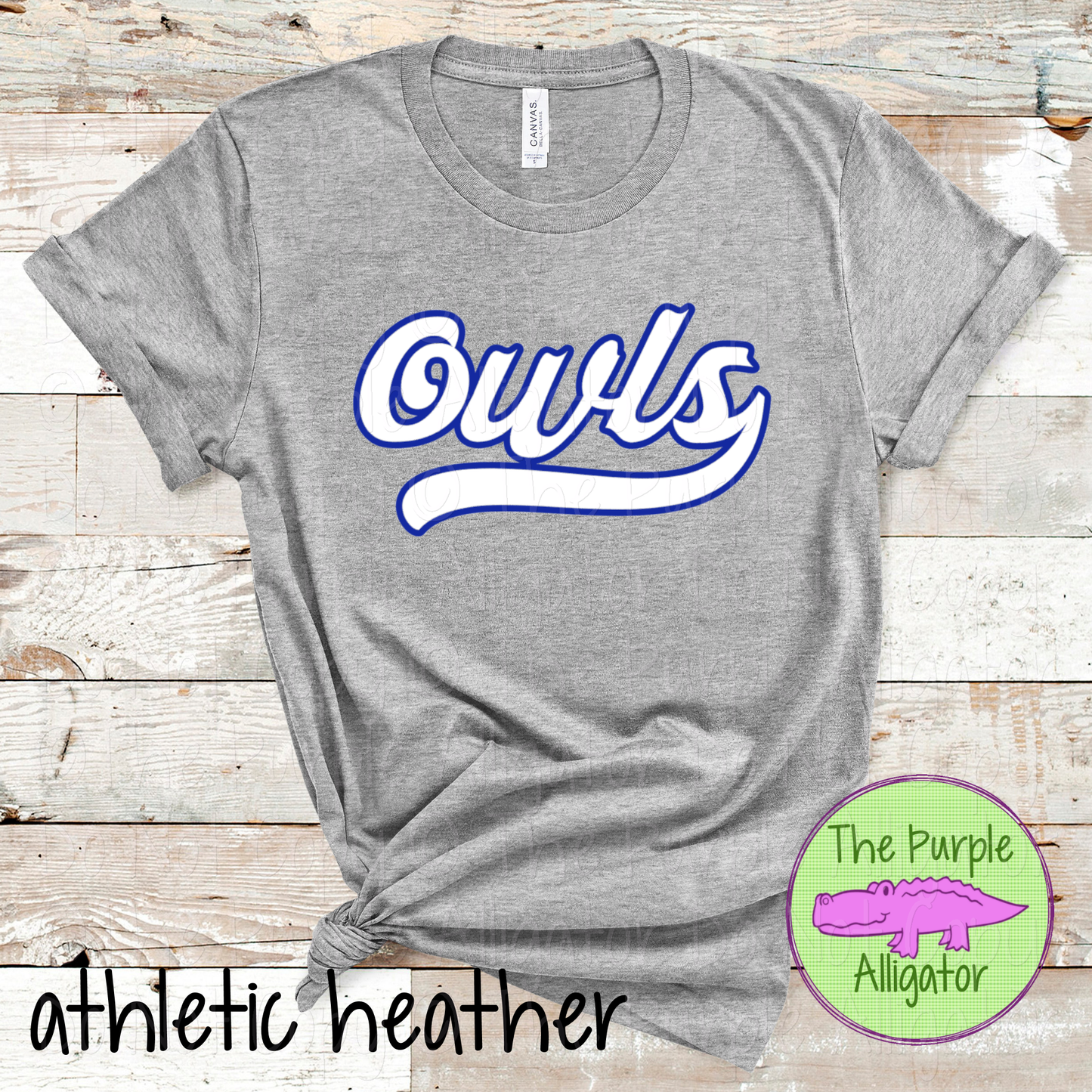 Owls Swingline – The Signature Series | Retro Script Design - CHOOSE YOUR DESIGN COLORS - 1125 (d2f TPA)