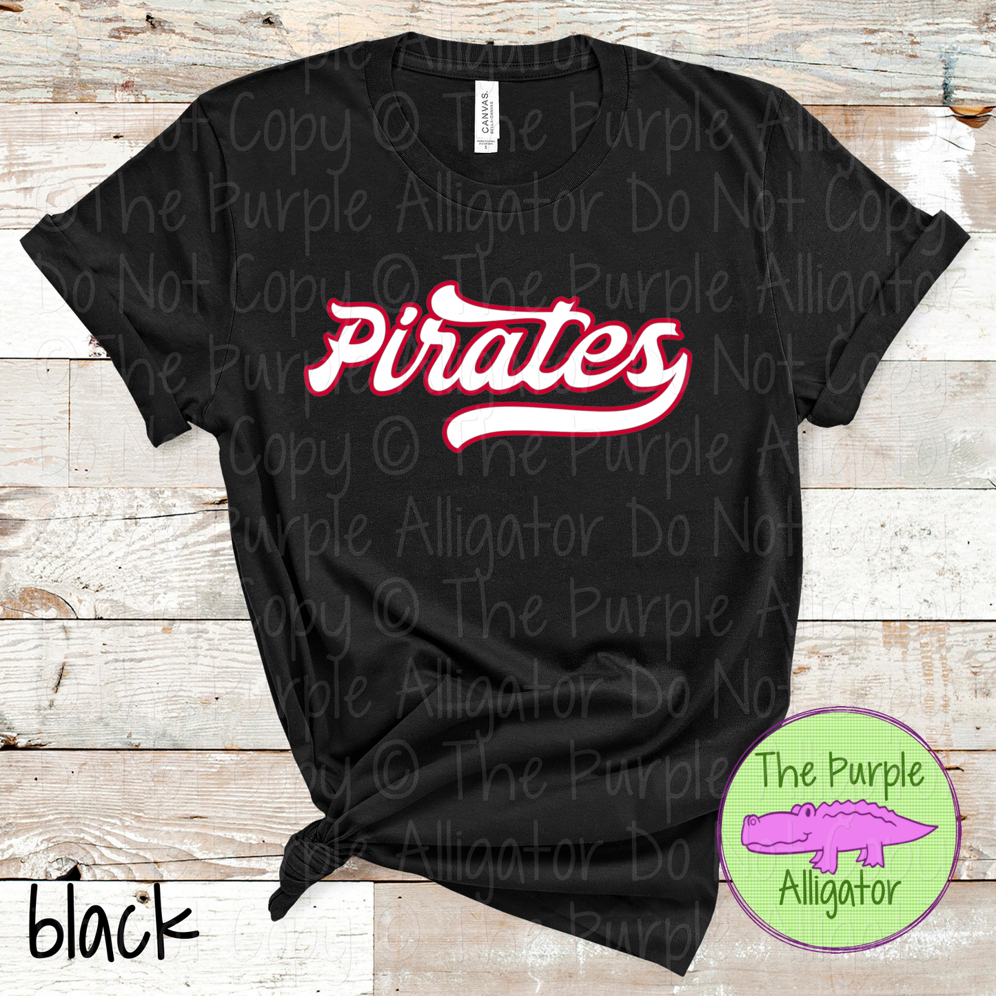 Pirates Swingline – The Signature Series | Retro Script Design - CHOOSE YOUR DESIGN COLORS - 1125 (d2f TPA)