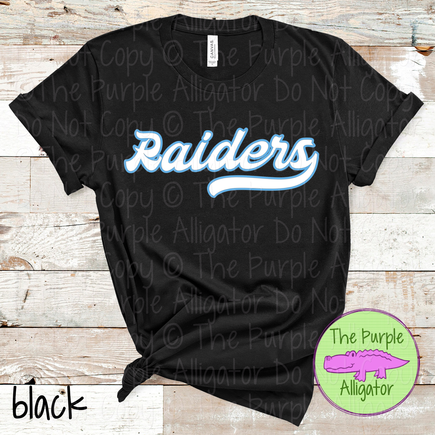 Raiders Swingline – The Signature Series | Retro Script Design - CHOOSE YOUR DESIGN COLORS - 1125 (d2f TPA)