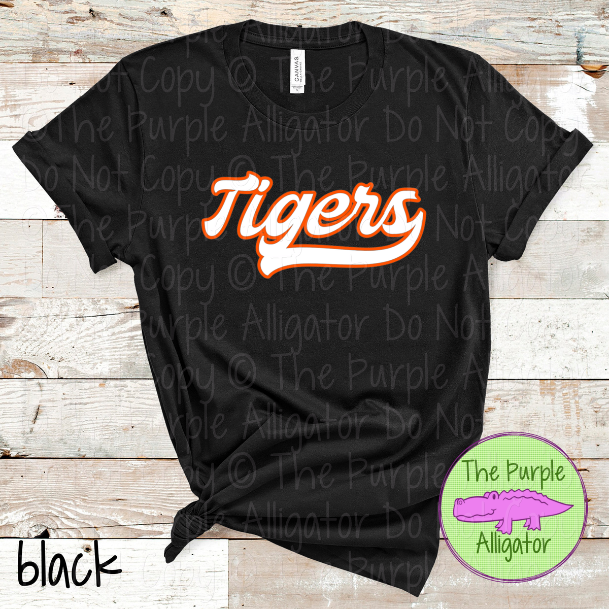 Alligator Script Tigers Swingline – The Signature Series | Retro Script Design - CHOOSE ...