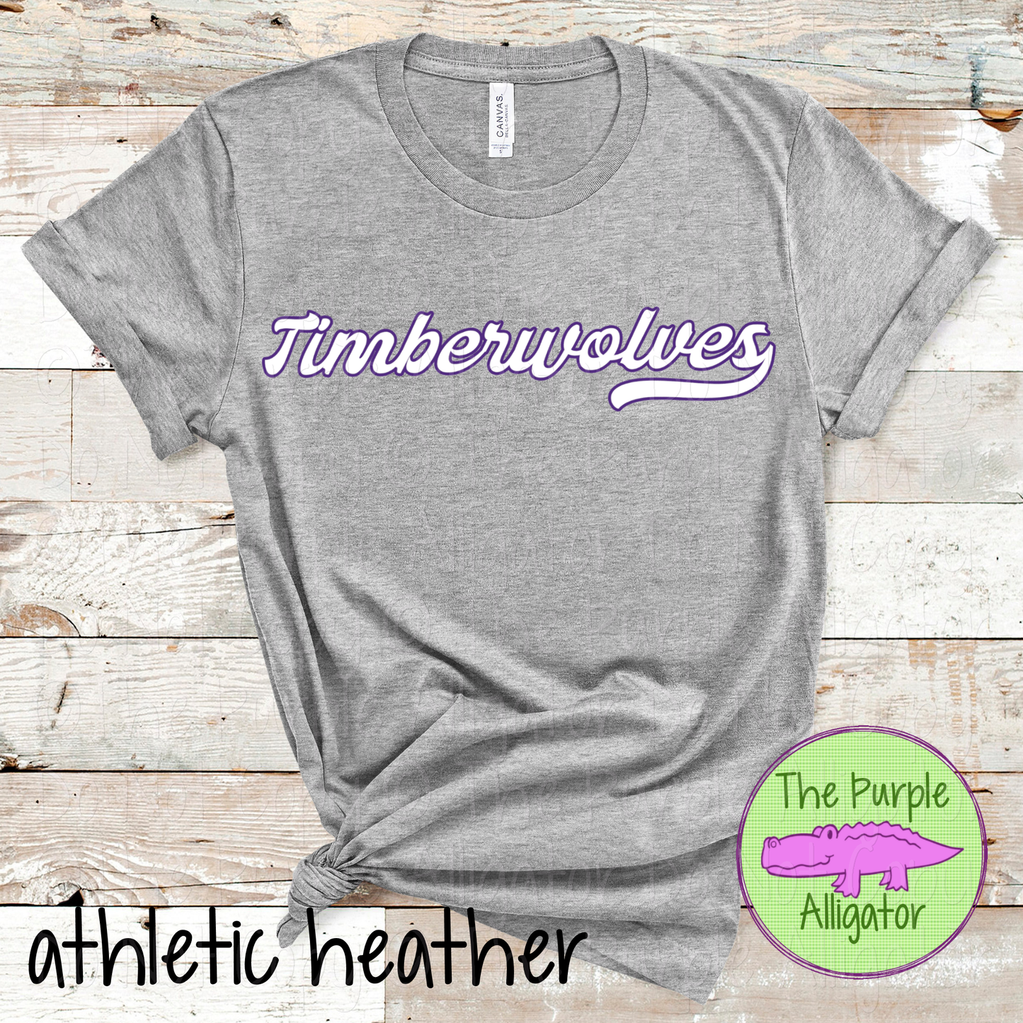 Timberwolves Swingline – The Signature Series | Retro Script Design - CHOOSE YOUR DESIGN COLORS - 1125 (d2f TPA)