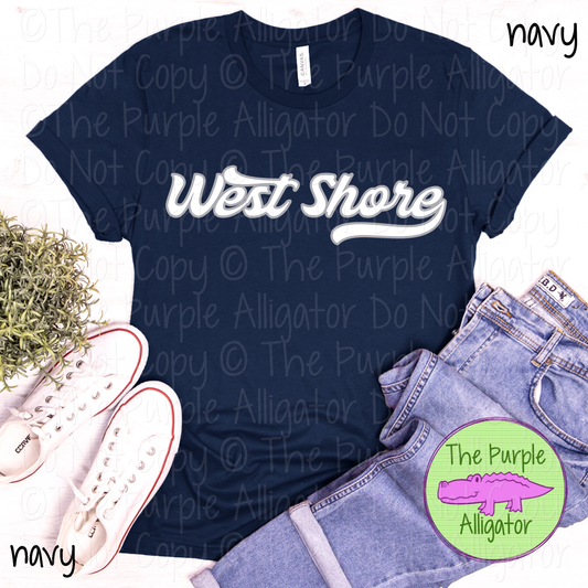West Shore Swingline – The Signature Series | Retro Script Design - CHOOSE YOUR DESIGN COLORS - 1125 (d2f TPA)