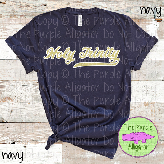 Holy Trinity Swash School Spirit Wear Team Swag - CHOOSE YOUR DESIGN COLORS - 0625 (d2f TPA)
