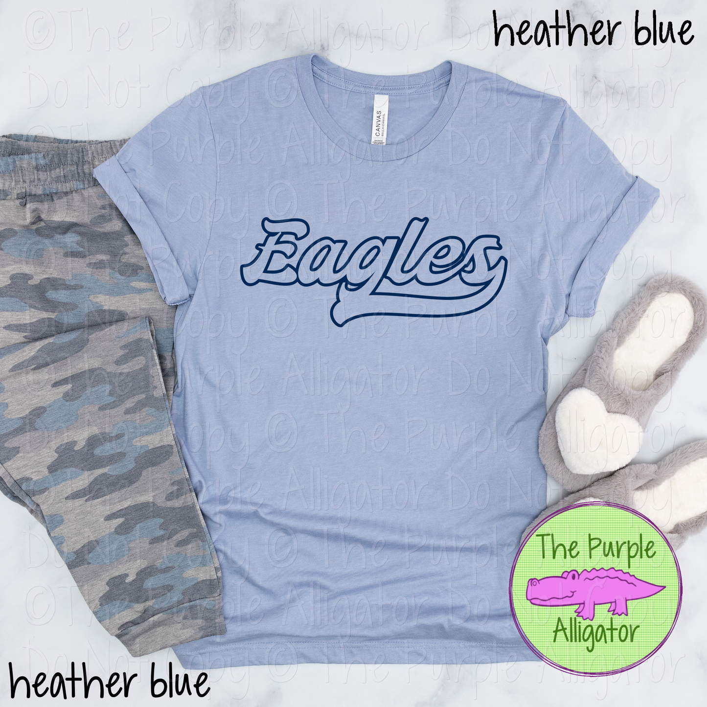 Eagles Swingline Hollow – The Outline Series | Retro Outlined Script Design - CHOOSE YOUR DESIGN COLOR - 1125 (d2f TPA)