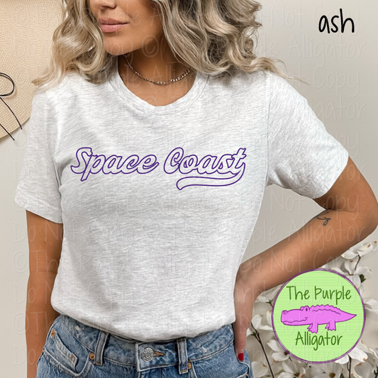 Space Coast Swingline Hollow – The Outline Series | Retro Outlined Script Design - CHOOSE YOUR DESIGN COLOR - 1125 (d2f TPA)