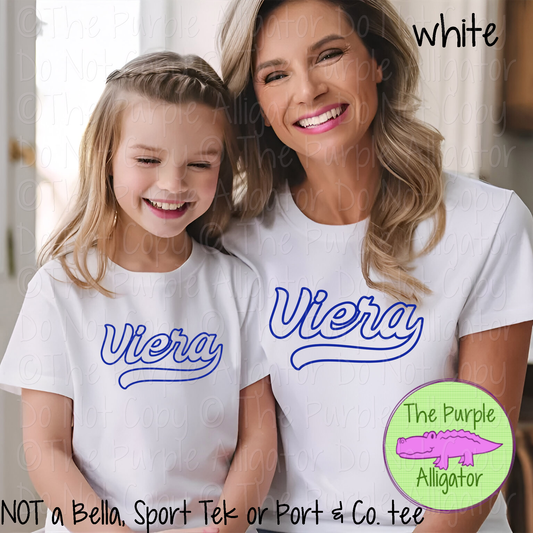 Viera Swingline Hollow – The Outline Series | Retro Outlined Script Design - CHOOSE YOUR DESIGN COLOR - 1125 (d2f TPA)