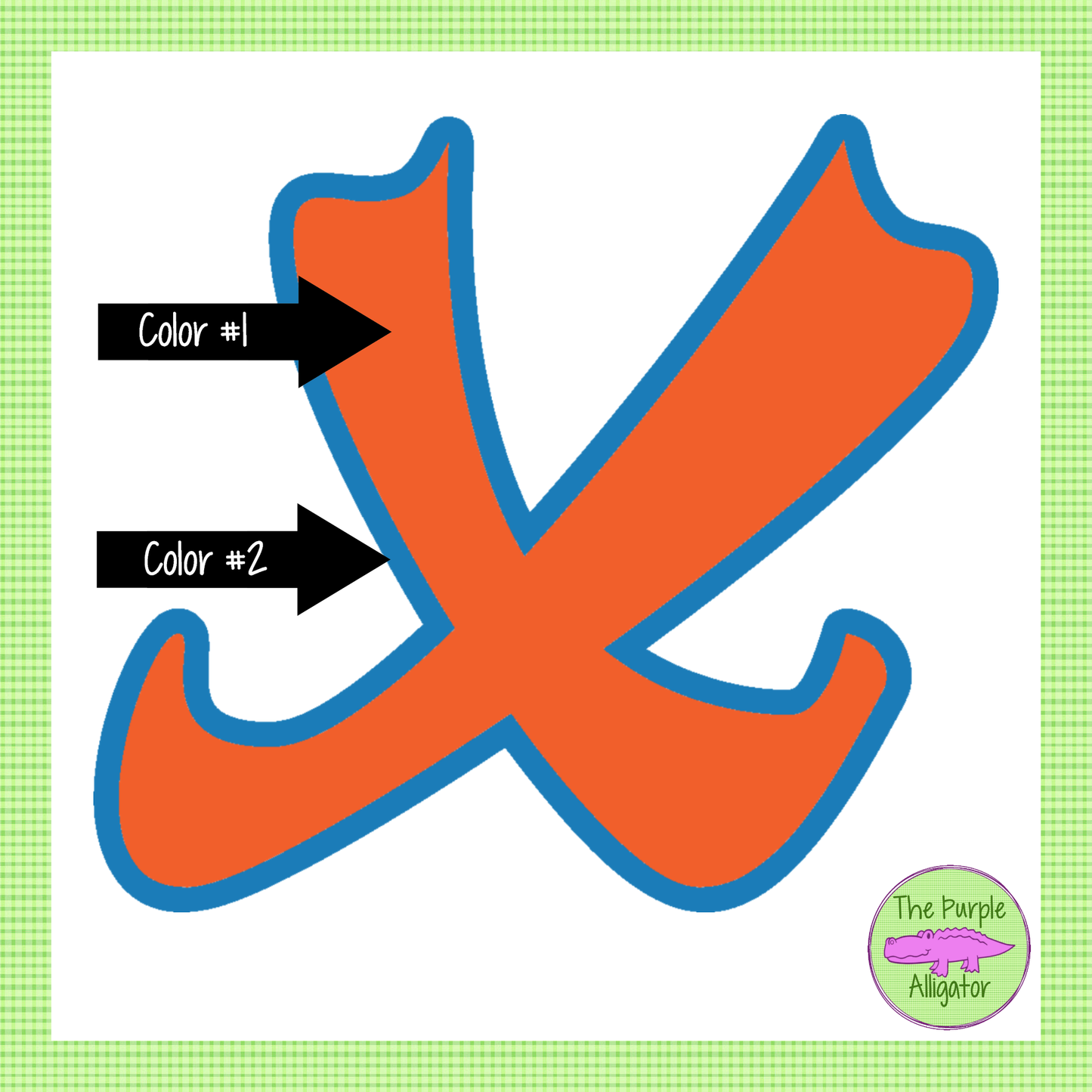 Merritt Island Swingline – The Signature Series | Retro Script Design - CHOOSE YOUR DESIGN COLORS - 1125 (d2f TPA)