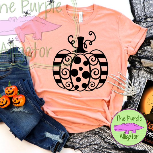 Swirly Dot Pumpkin (b BS)