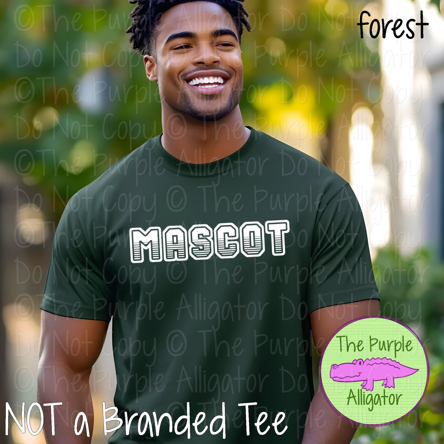 YOUR MASCOT T401 | Varsity Letter Retro Spirit Wear 0725 TPA