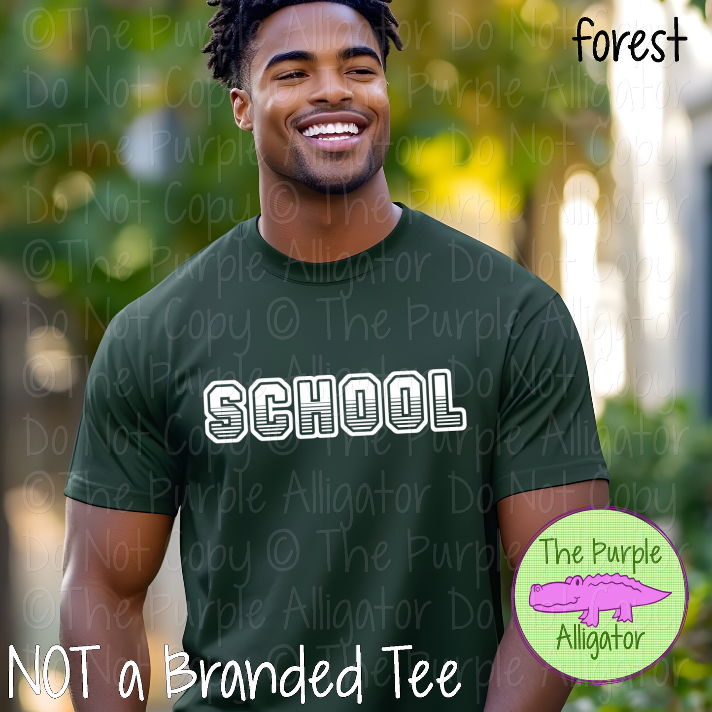 YOUR SCHOOL T401 | Varsity Letter Retro Spirit Wear 0725 TPA