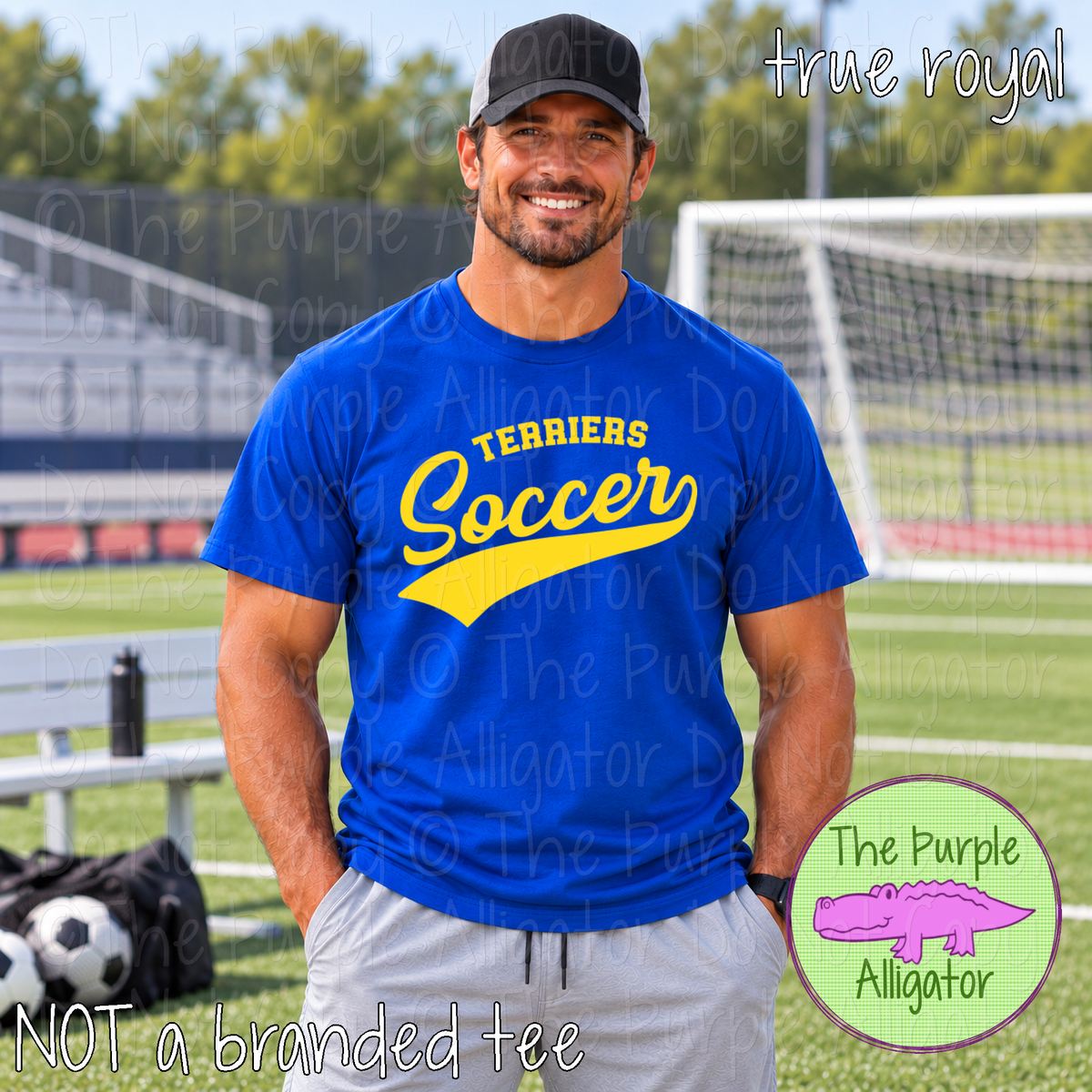 Terriers Soccer 39 – Classic Swash Custom Soccer Spirit Wear Mascot Apparel 1026 TPA