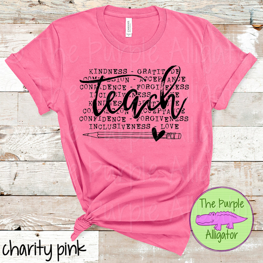 Teach Kindness Compassion Love 0724 (d2f HMD)
