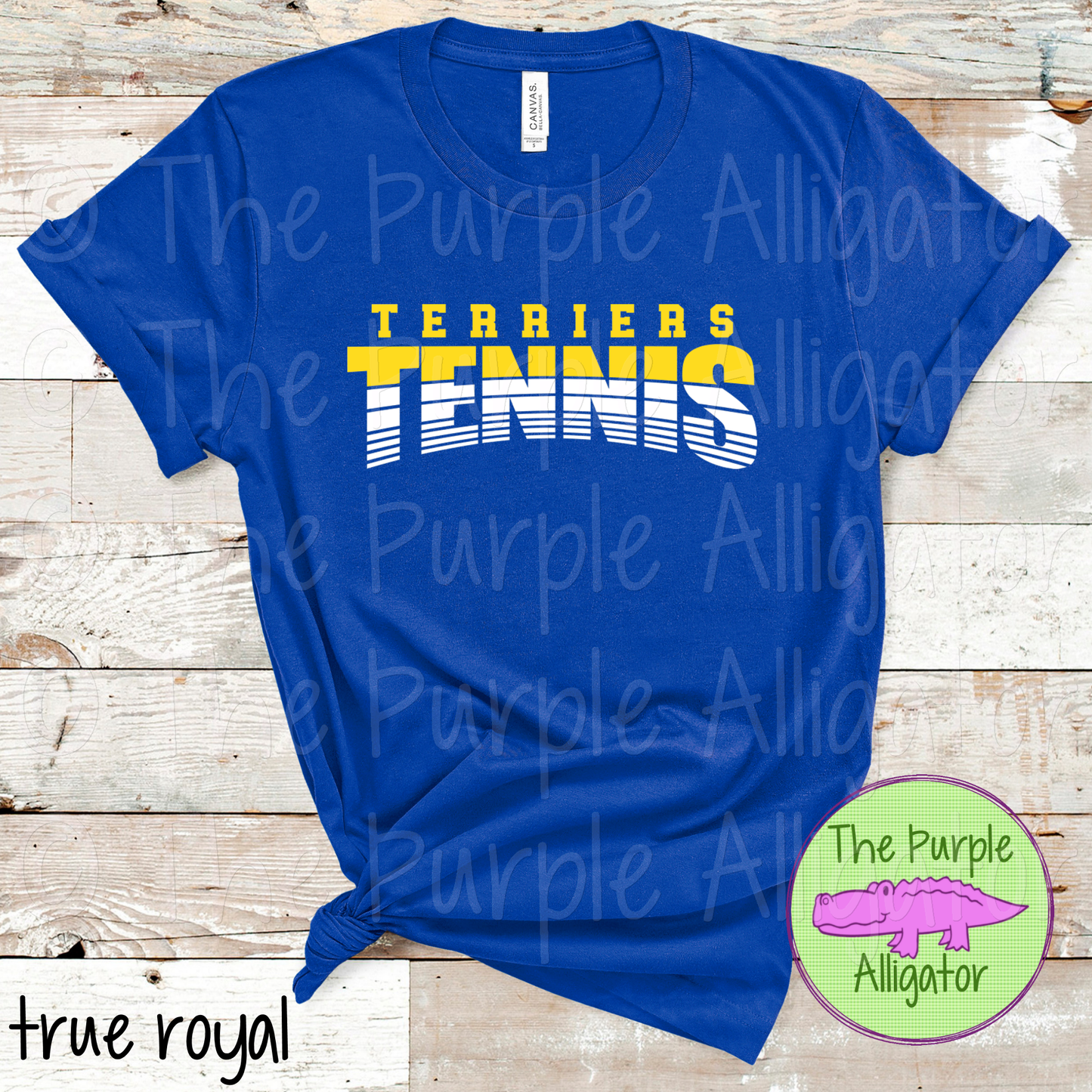 Terriers Tennis Yellow White SC004 (d2f TPA)