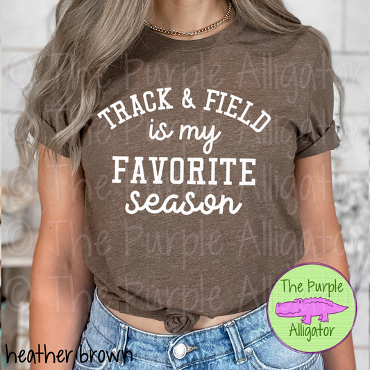 Track & Field is my Favorite Season - white (d2f TPA)