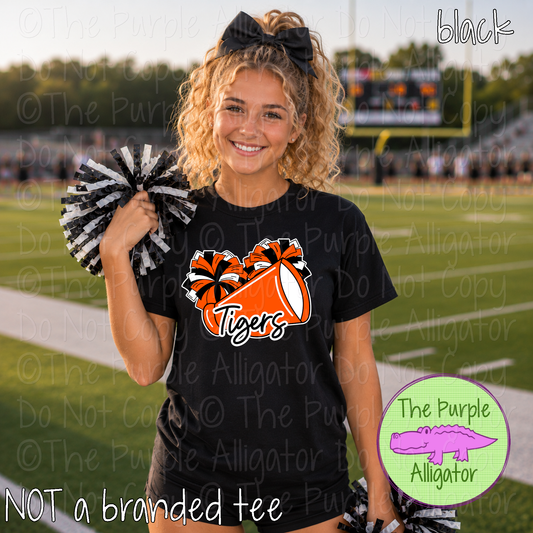 Tigers Spirit Shout – Custom Cheer Spirit Wear Mascot Apparel 0926 TPA