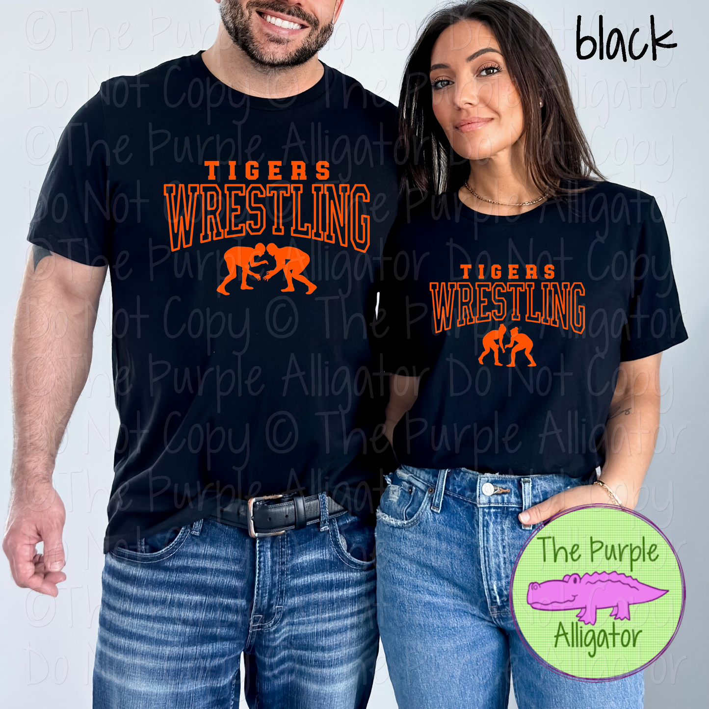 Tigers Wrestling 7 - Custom Wrestling Team Spirit Wear Mascot Apparel 0626