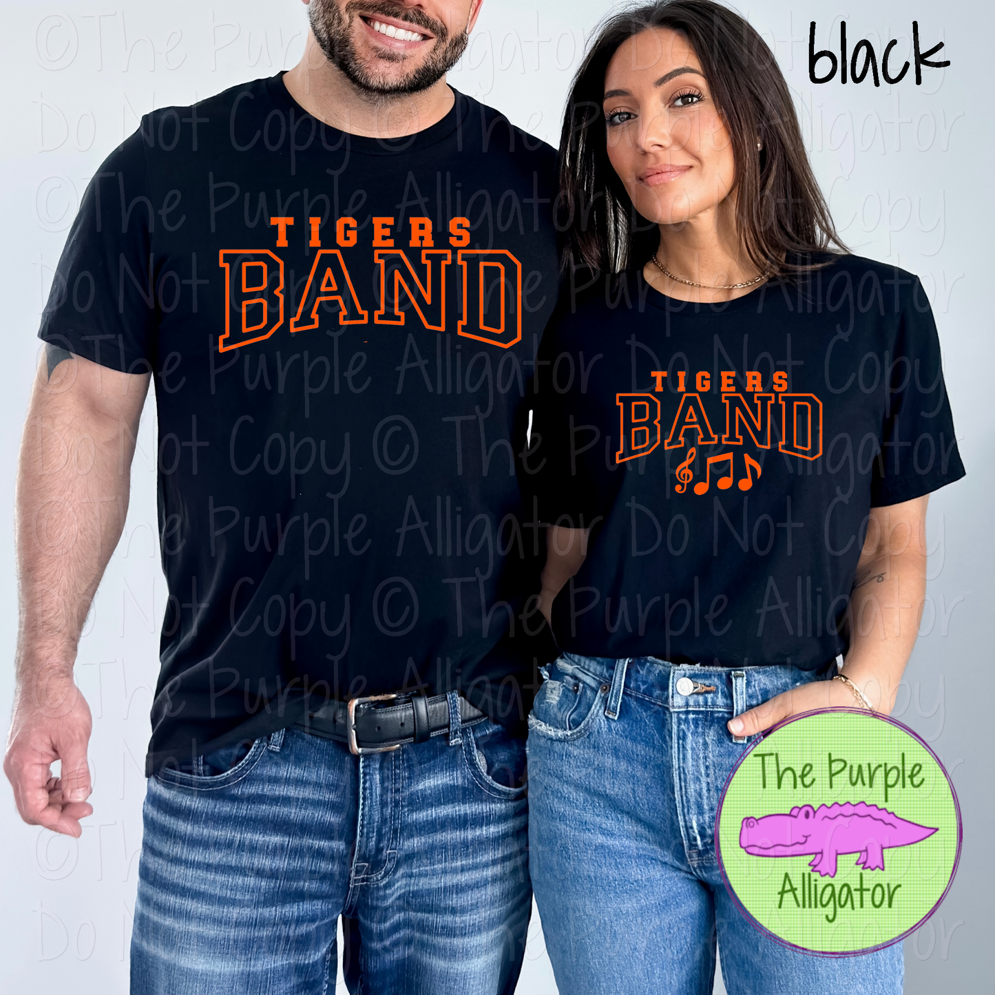 Tigers Band 34 - Custom Band Spirit Wear Mascot Apparel 0626 TPA
