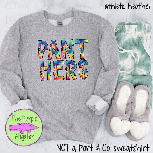 Panthers Tie Dye Mascot School Spirit 1224 (d2f TPA)