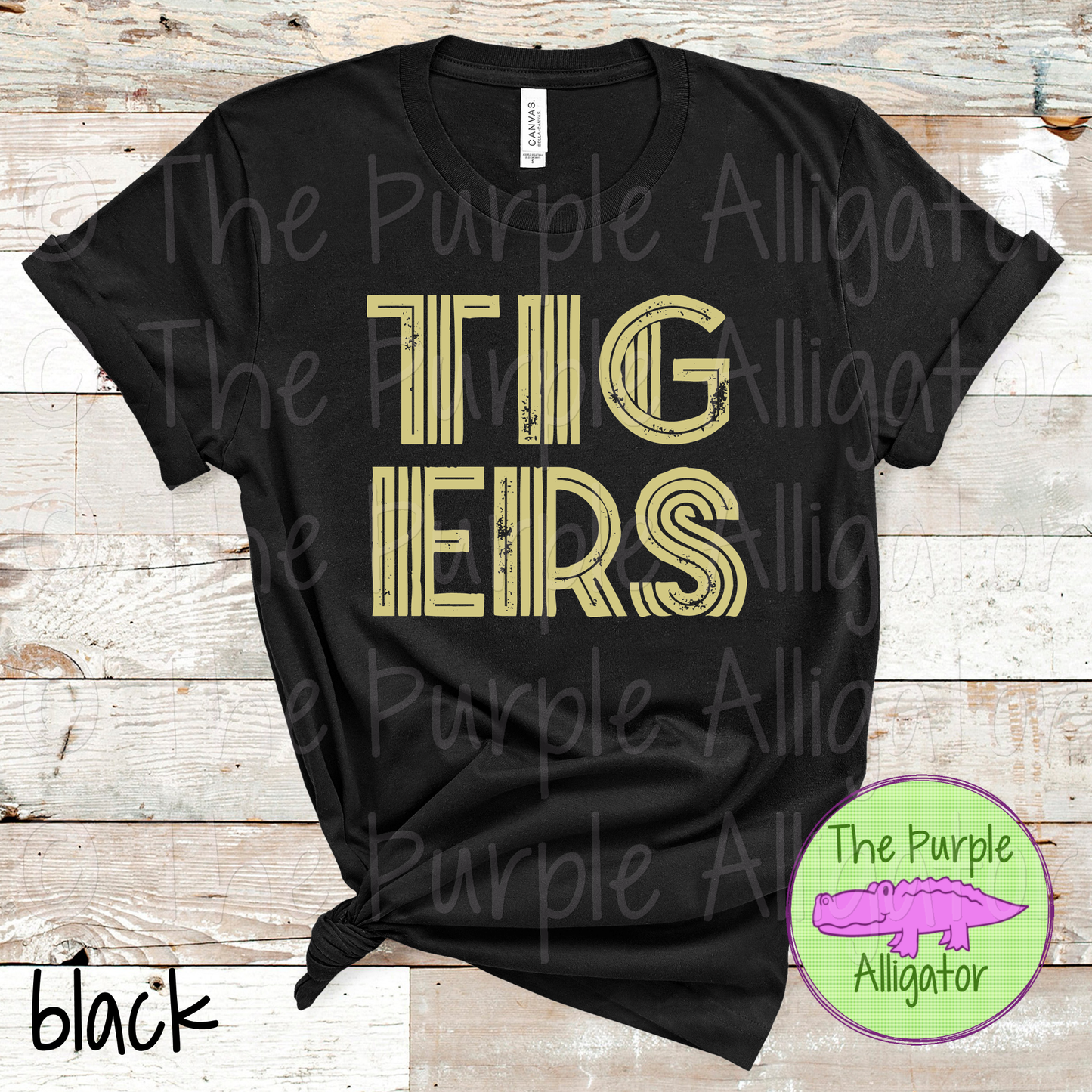 Tigers Br-IG Mascot School Spirit - CHOOSE YOUR TEXT COLOR (d2f TPA)