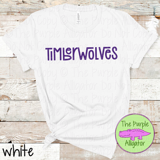 Timberwolves Happy Bro | Fun & Playful School Spirit Wear for Teachers, Students & Fans – CHOOSE YOUR DESIGN COLORS - 0825 (d2f TPA)