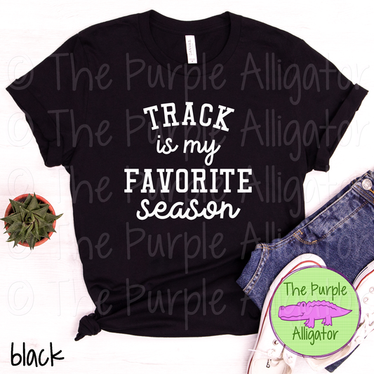 Track is my Favorite Season - white (d2f TPA)