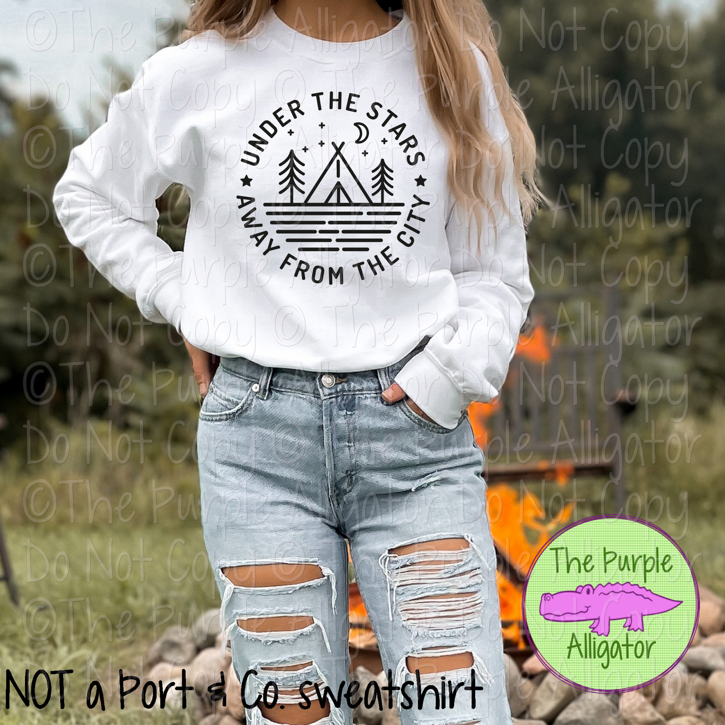 Under the Stars Away From the City - Choose Your Design Color - 0325 (d2f LC)