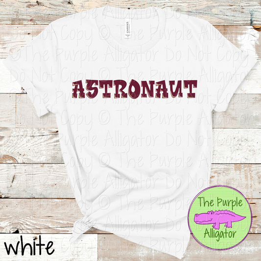 Astronaut Uptown – The Graffiti Series | Bold Street-Style Spirit Design - CHOOSE YOUR DESIGN COLORS - 1125 (d2f TPA)