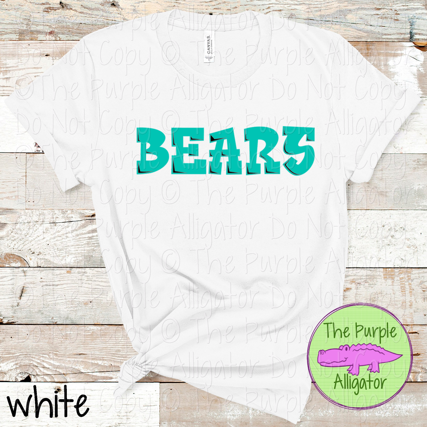 Bears Uptown – The Graffiti Series | Bold Street-Style Spirit Design - CHOOSE YOUR DESIGN COLORS - 1125 (d2f TPA)