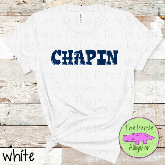Chapin Uptown – The Graffiti Series | Bold Street-Style Spirit Design - CHOOSE YOUR DESIGN COLORS - 1125 (d2f TPA)