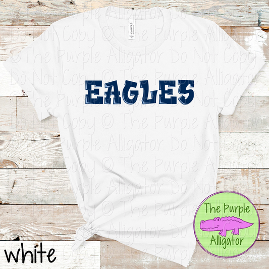 Eagles Uptown – The Graffiti Series | Bold Street-Style Spirit Design - CHOOSE YOUR DESIGN COLORS - 1125 (d2f TPA)