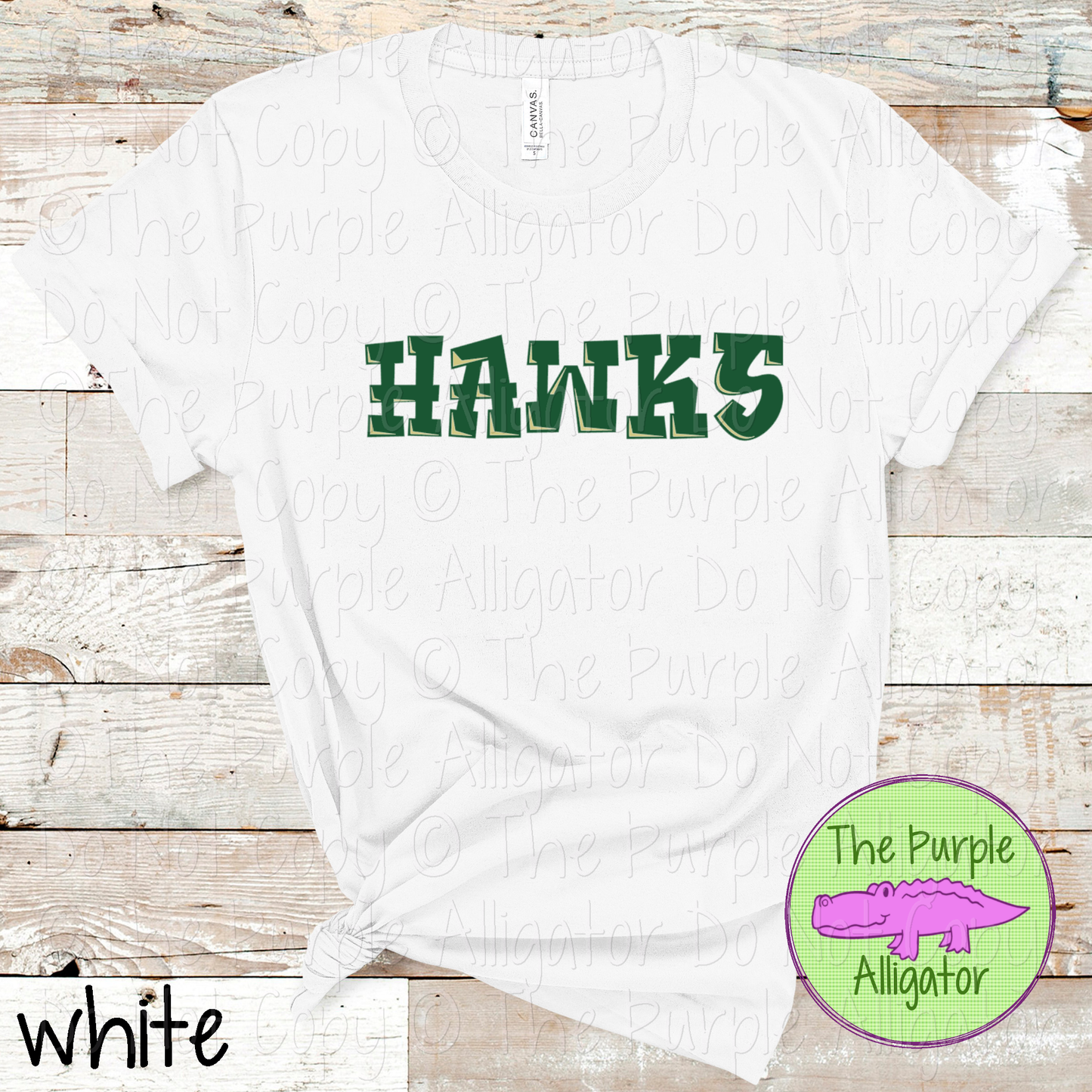 Hawks Uptown – The Graffiti Series | Bold Street-Style Spirit Design - CHOOSE YOUR DESIGN COLORS - 1125 (d2f TPA)