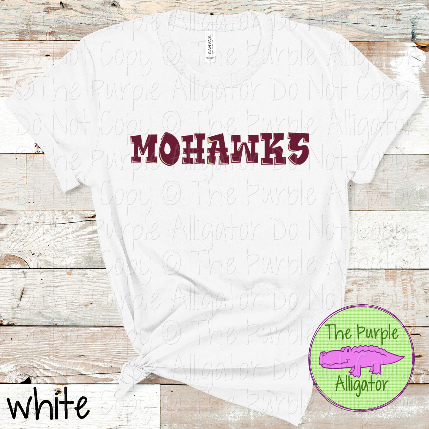 Mohawks Uptown – The Graffiti Series | Bold Street-Style Spirit Design - CHOOSE YOUR DESIGN COLORS - 1125 (d2f TPA)
