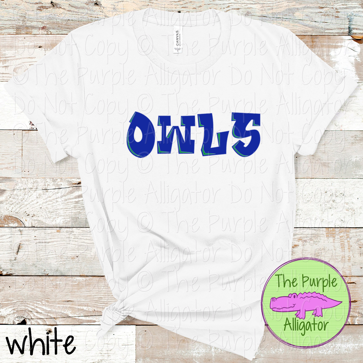 Owls Uptown – The Graffiti Series | Bold Street-Style Spirit Design - CHOOSE YOUR DESIGN COLORS - 1125 (d2f TPA)
